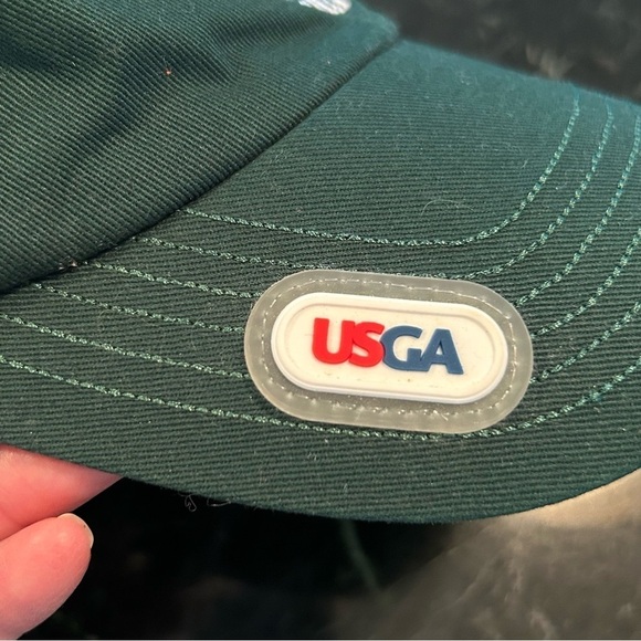 US Open Golf Hat Cap 2018 Shinnecock Hills USGA Member Adjustable Green - Picture 7 of 10